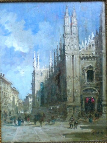 fortunato zangli firma riva g.  cm.  30 x 24